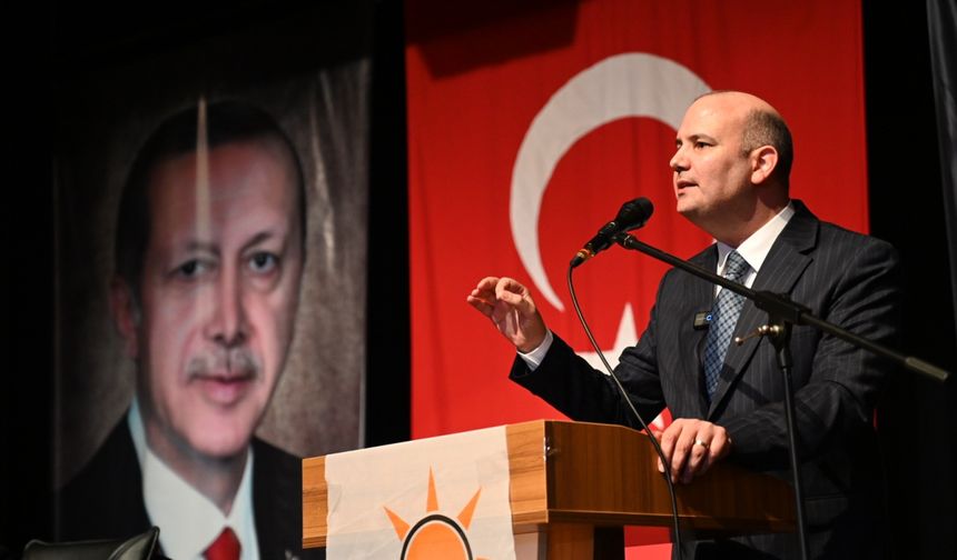 AK Parti Genel Başkan Yardımcısı Ömer İleri, Osmaniye'de konuştu