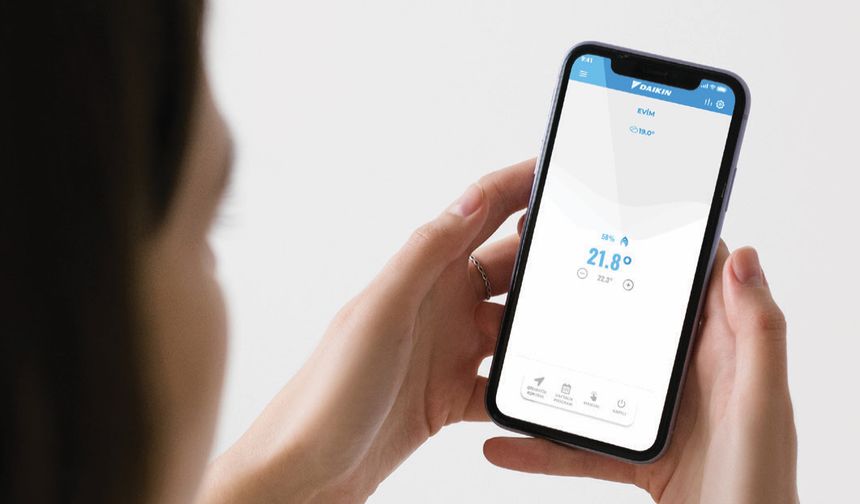 Daikin'in akıllı termostatları, enerji tasarrufu ve konfor sağlıyor
