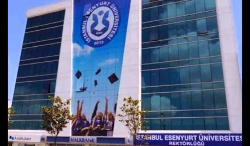 İstanbul Esenyurt Üniversitesi Rektörlüğünden Öğretim Üyesi Alım İlanı