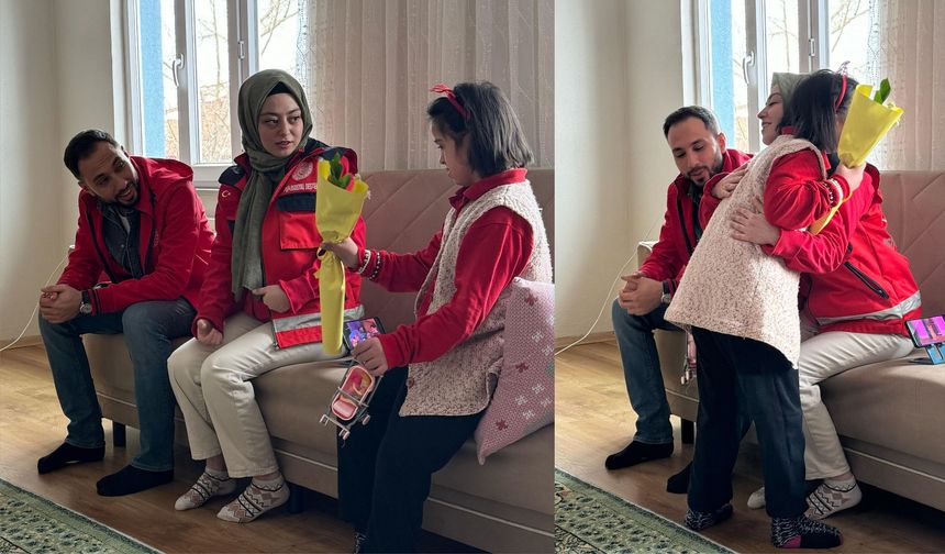 Afşin’de Down Sendromlu Bireylere Anlamlı Ziyaret