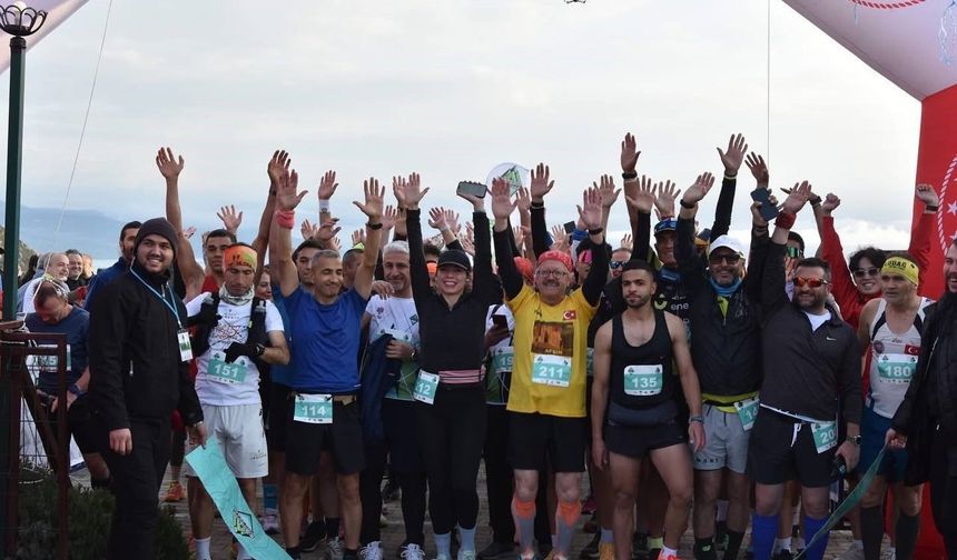 Eğirdir Ultra Trail’e katılan 350 sporcu unutulmaz anlar yaşadı