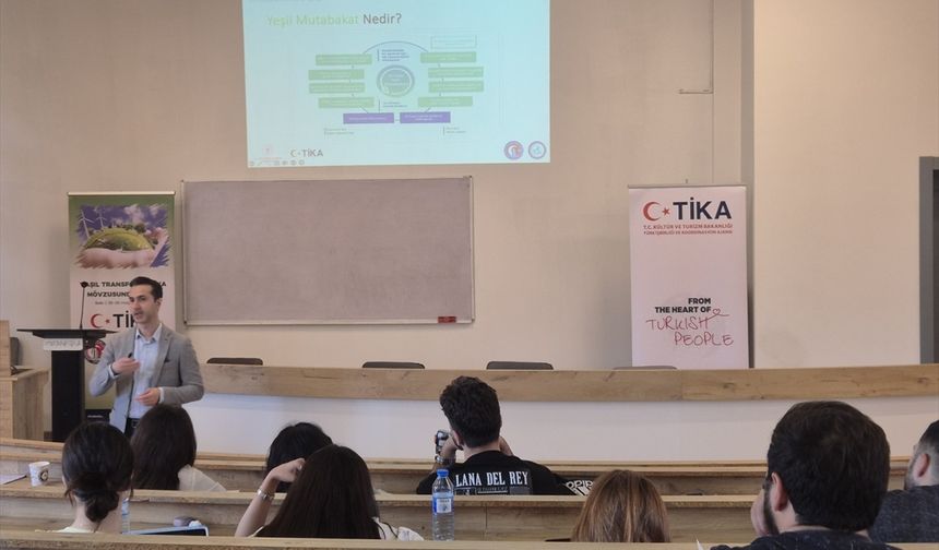 TİKA'dan Azerbaycanlı üniversite öğrencilerine "Yeşil Dönüşüm Eğitimi"