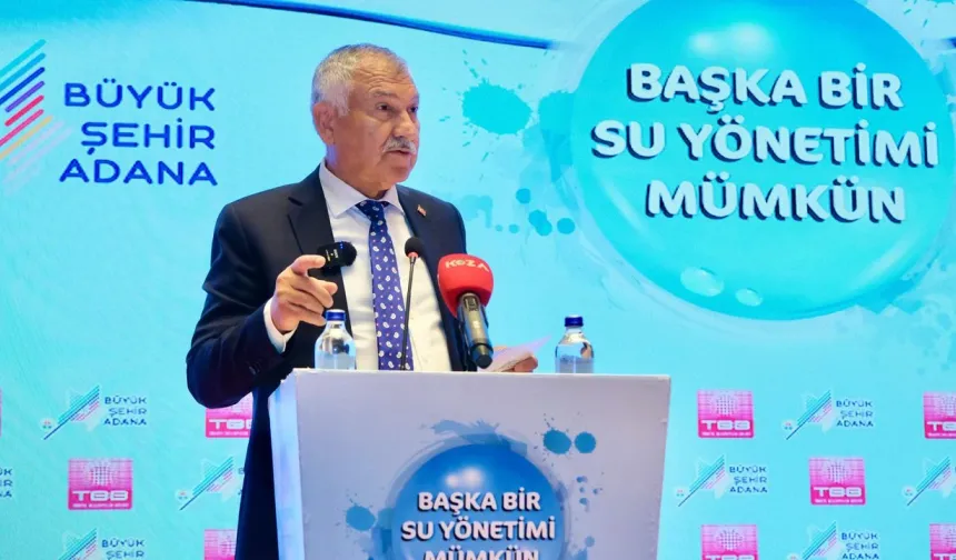 Adana'da "Başka Bir Su Yönetimi Mümkün" başlıklı panel ve seminerler düzenlendi