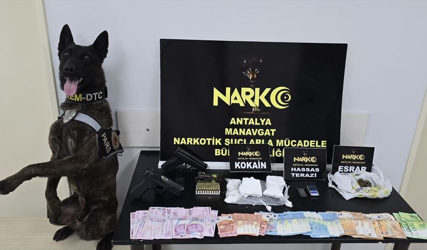 Antalya'da uyuşturucu operasyonlarında yakalanan 18 şüpheli tutuklandı