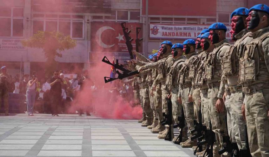Burdur’da Jandarmanın 186. kuruluş yıl dönümü kutlandı