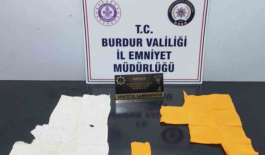 Burdur’da uyuşturucu operasyonunda 2 şüpheli tutuklandı