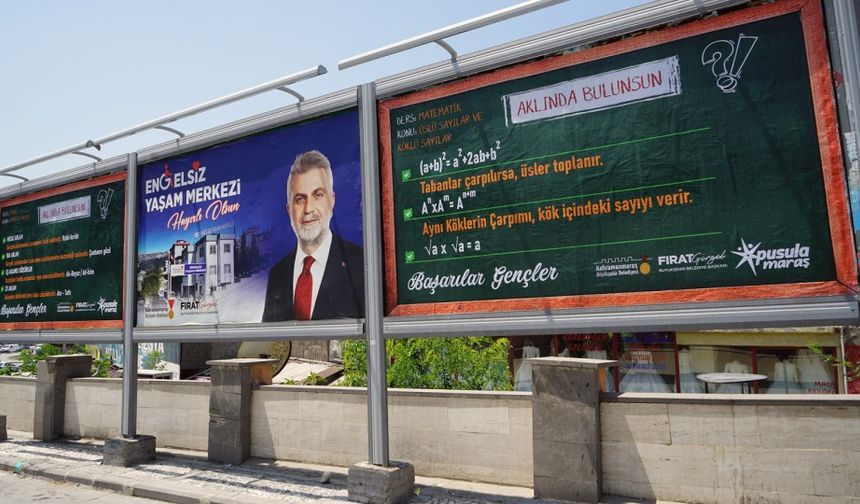 Kahramanmaraş’ta LGS öncesi her köşe de bilgi