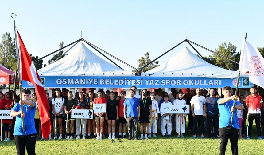 Osmaniye’de yaz spor okulları başvuruları başladı