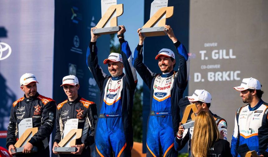Ali Türkkan, Dünya Ralli Şampiyonası'nda JWRC zaferiyle tarihe geçti