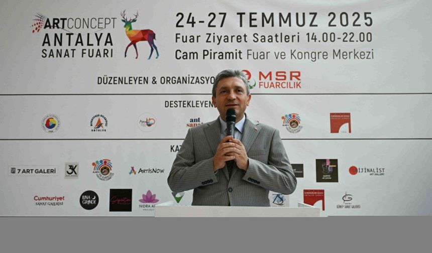Artconcept Antalya Sanat Fuarı kapılarını açtı