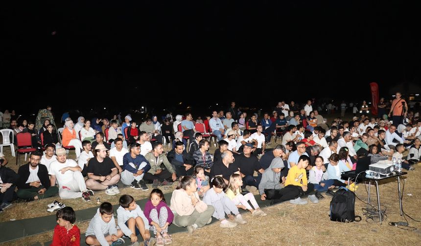 Kahramanmaraş'ta "Astronomi Gözlem Şenliği" Düzenlendi