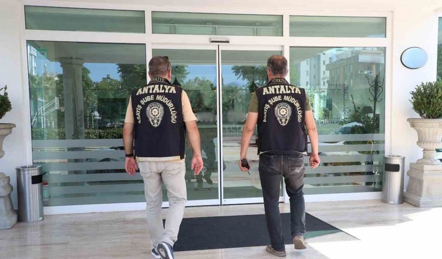 Antalya’da günübirlik konaklama yerlerine 1 haftada 766 denetim gerçekleştirildi
