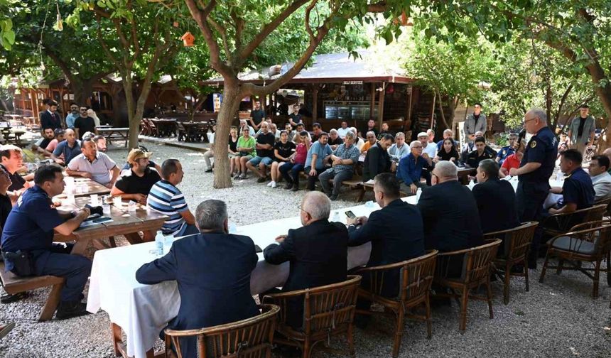 Turizm Güvenlik Toplantısı Kumluca’da yapıldı