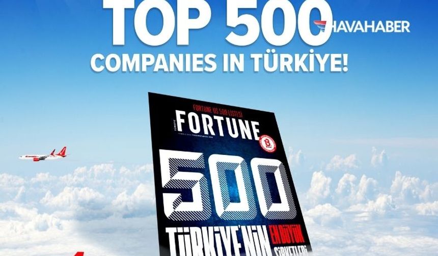 Corendon Airlines 20. yılında Fortune 500 listesinde