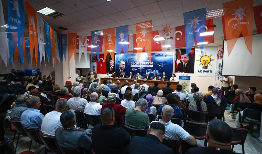 AK Parti Genel Başkan Yardımcısı Belgin Uygur, Mersin'de konuştu: