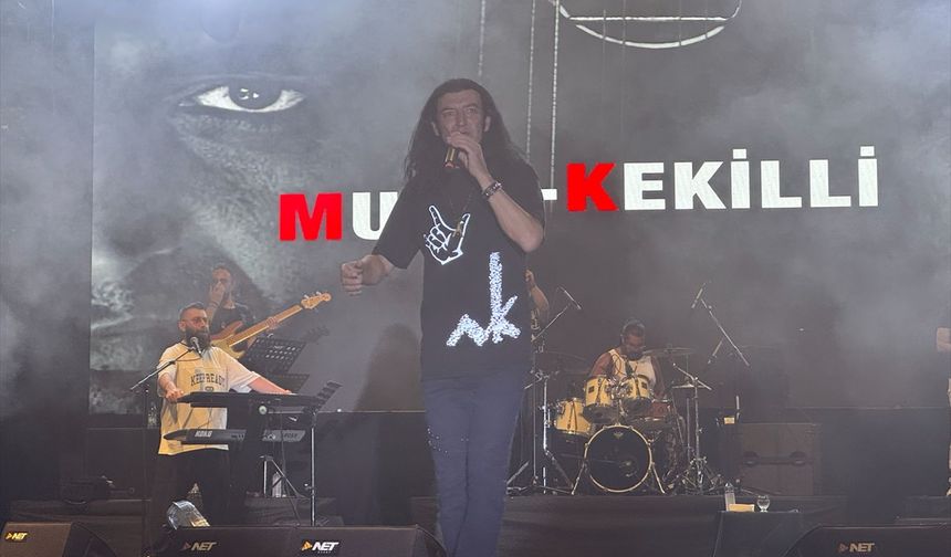 Kahramanmaraş'ta Murat Kekilli Konser Verdi