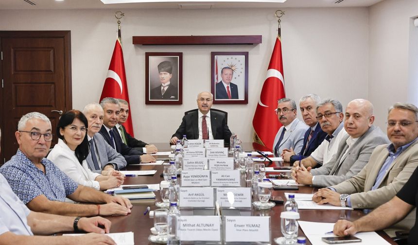 Sera Tarıma Dayalı İhtisas Organize Sanayi Bölgesi Müteşebbis Heyet Toplantısı yapıldı