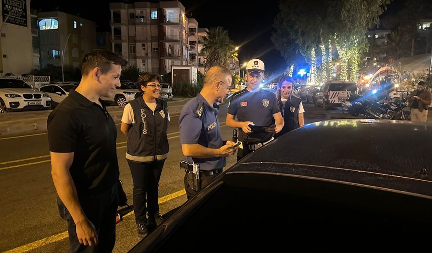Anamur'da trafik denetimi yapıldı