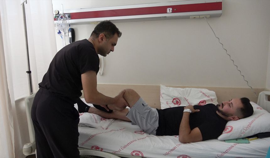 Bel ve ayak ağrısı çeken hasta, boy uzatma ameliyatıyla sağlığına kavuştu