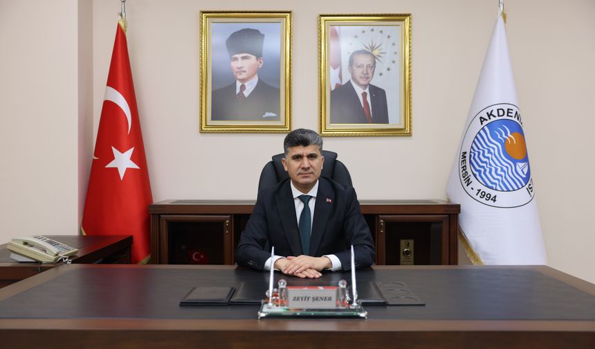 Akdeniz Kaymakamı ve Belediye Başkan Vekili Şener'den 19 Ekim Muhtarlar Günü mesajı