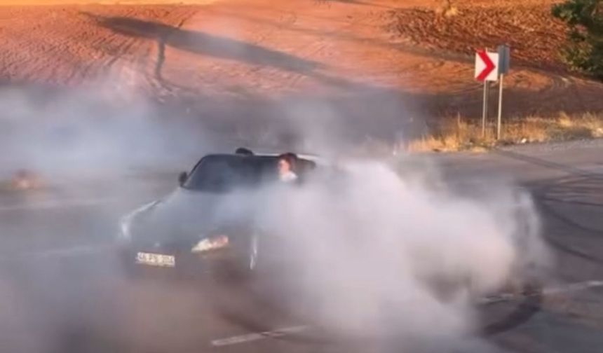 Afşin’de Drift Yapan Sürücüye 48 Bin TL Ceza