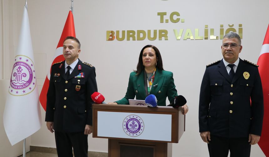 Burdur'da 'Güvenlik ve Asayiş Bilgilendirme Toplantısı' yapıldı