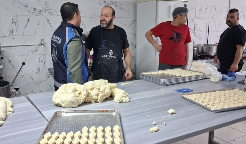 Dörtyol ilçesinde fırın ve pastaneler denetlendi