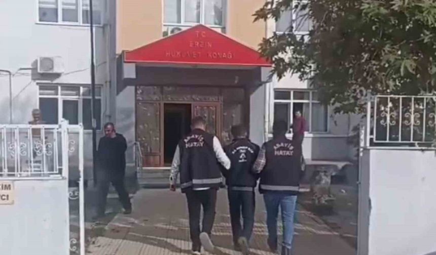 Erzin’de silahla saldırı ve tehdit şüphelisi tutuklandı