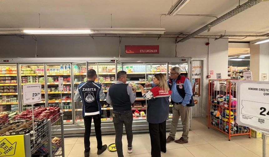 Osmaniye’de yüksek riskli gıdalara denetim