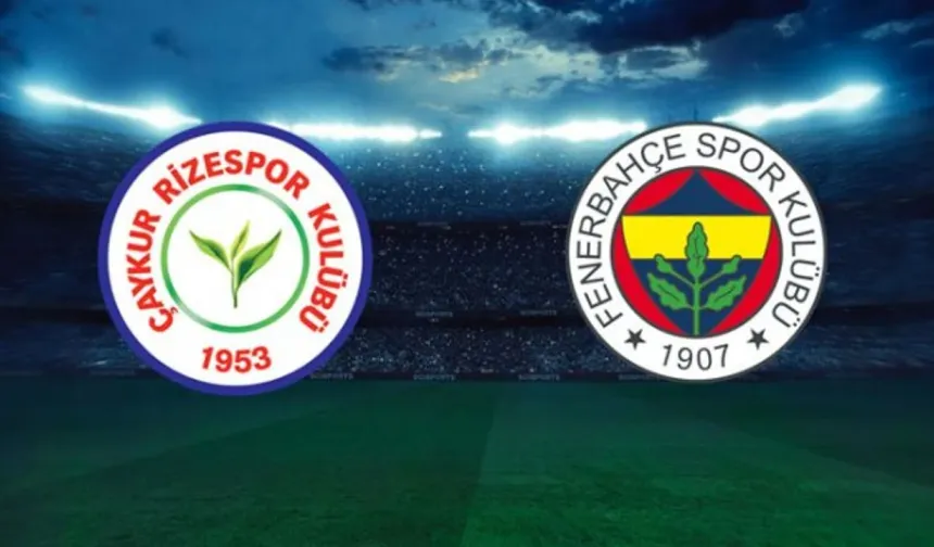 Ç.Rizespor – Fenerbahçe Maçı: Tarih, Saat ve Yayın Bilgileri (23 Kasım 2025)