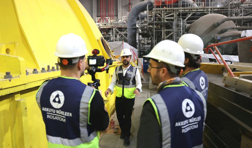 Akkuyu NGS'de çevrim içi 'Açık Kapı Günü' düzenlendi