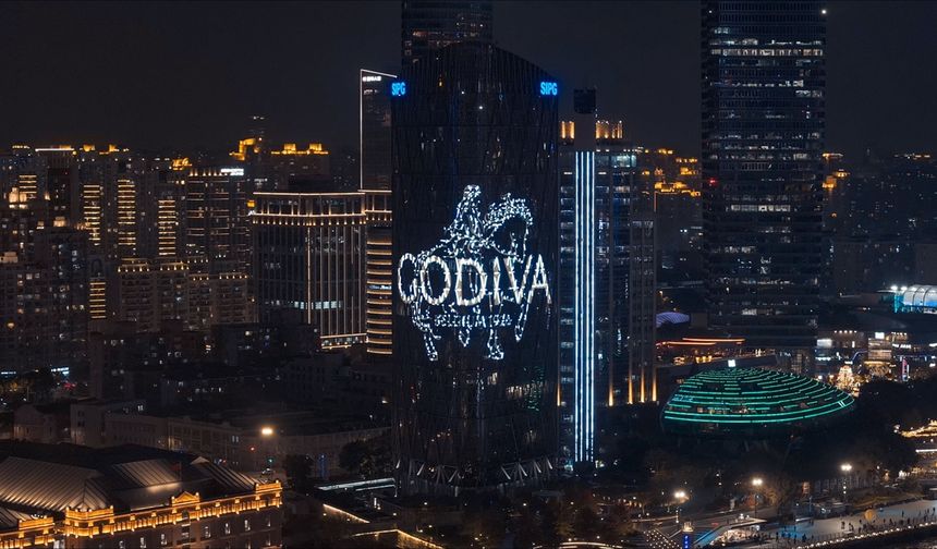Godiva 100. yıl kutlamalarına Şanghay'da devam etti