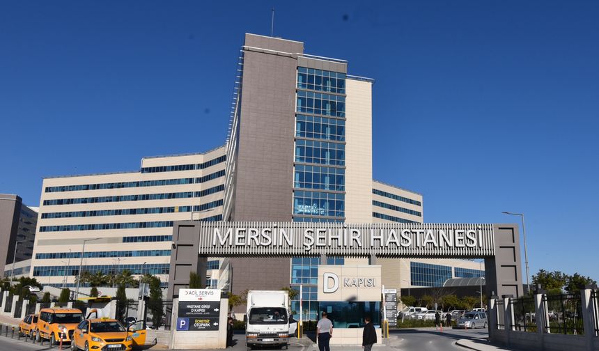Mersin Şehir Hastanesi'nde 21,5 milyondan fazla poliklinik ve acil servis hizmeti verildi