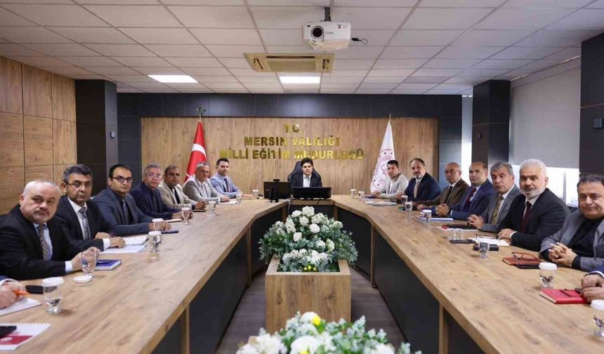 Mersin’de eğitim gündemi masaya yatırıldı