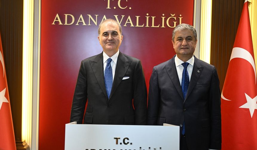 AK Parti Sözcüsü Çelik, Adana'da konuştu: