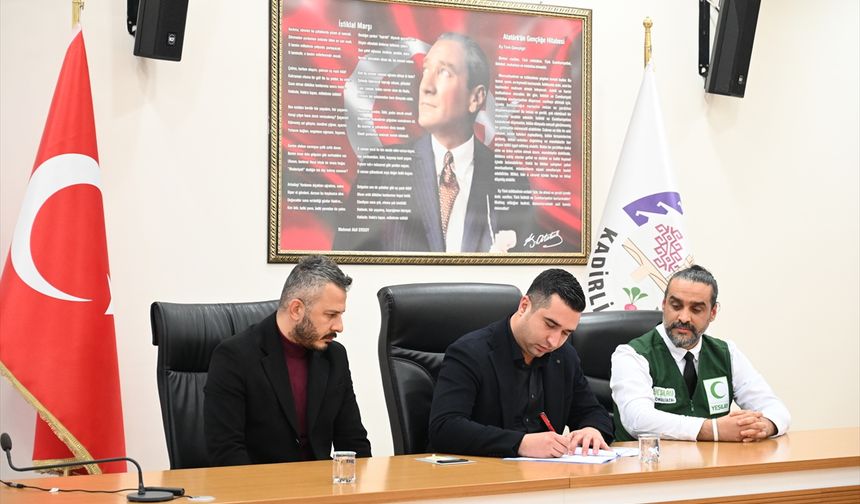 Osmaniye'de Yeşilay ile Kadirli Belediyesi arasında işbirliği protokolü imzalandı