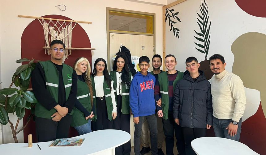 Türkiye Yeşilay Cemiyeti Akdeniz Şubesi Akseki Temsilciliği'nden okul ziyareti