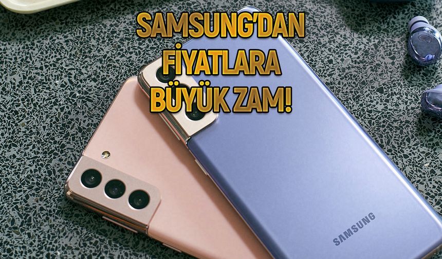 Samsung’dan Kritik Açıklama: Telefon ve TV Fiyatları Yükselebilir