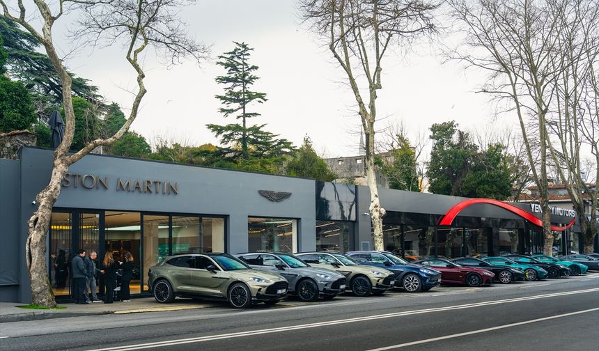 Aston Martin Türkiye'den İstanbul'da özel sürüş etkinliği
