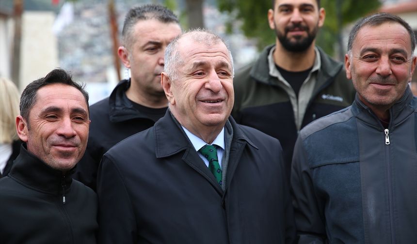 Zafer Partisi Genel Başkanı Ümit Özdağ Hatay'da temaslarda bulundu