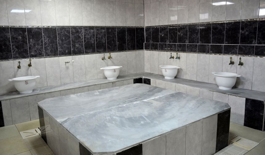 Afşin’de Hamam ve Sauna Hizmeti Devam Ediyor