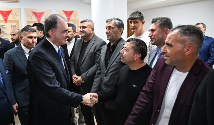 AK Parti Sözcüsü Çelik, MHP Adana İl Başkanlığını ziyaretinde konuştu: