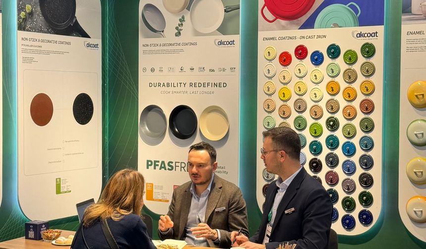 Akcoat mutfak gereçleri çözümleriyle Ambiente Fuarı'na katıldı