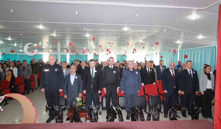 Bozyazı'da İstiklal Marşı'nın kabulü programla anıldı