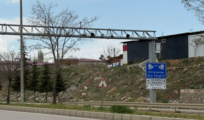 Kahramanmaraş’ta Ortalama Hız Tespit Sistemi Devreye Giriyor