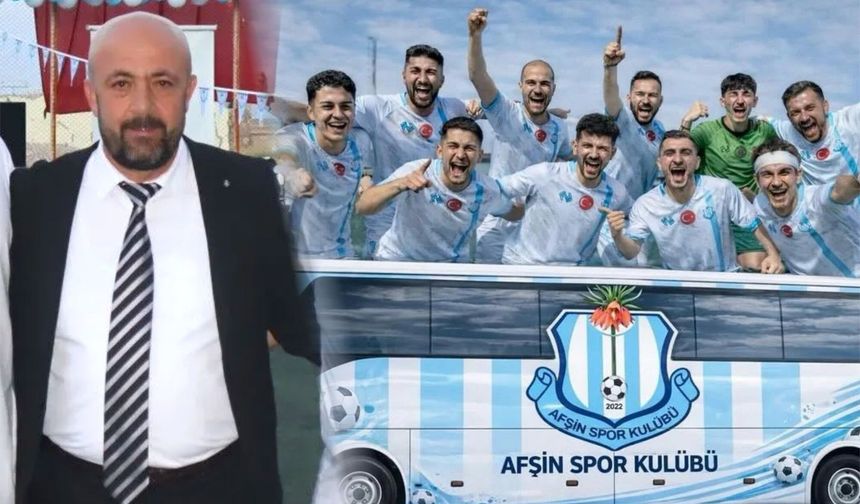 Afşinspor’da Şok Gelişme: Başkan Görevinden İstifa Etti