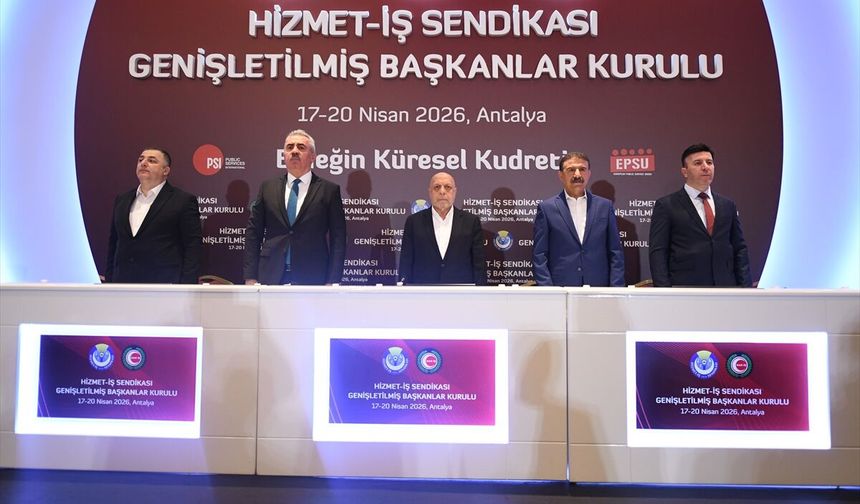 HAK-İŞ Genel Başkanı Arslan, Antalya'da konuştu: