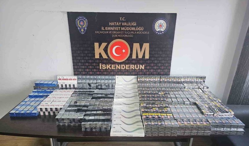 Hatay'da 19 şüpheli hakkında işlem yapıldı