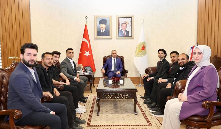 Vali Ünlüer’den Ziyaret Kabulü