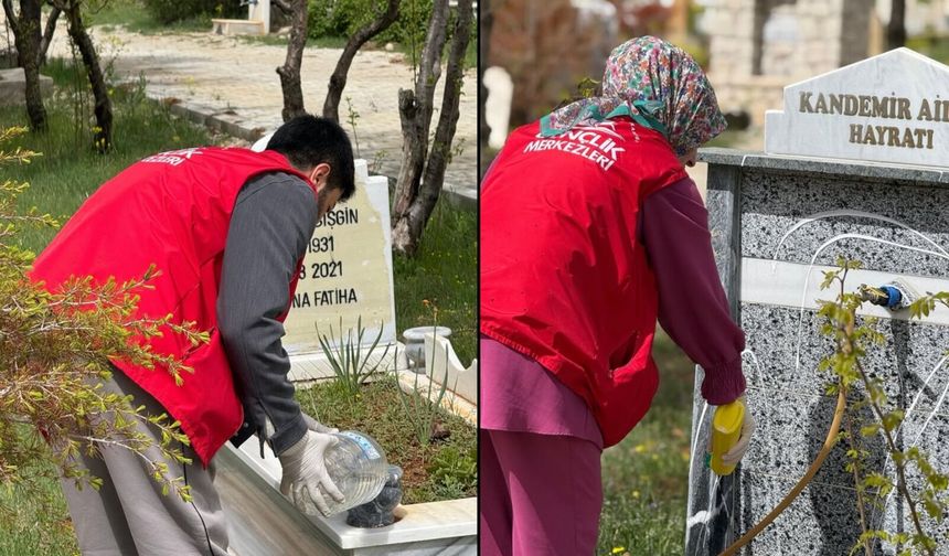 Afşin’de Gençlerden Anlamlı Çalışma: Geçmişe Saygı, Topluma Örnek Davranış